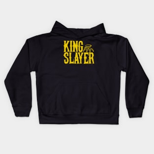 Gold King Crown Slayer Kids Hoodie